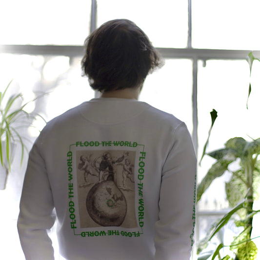 Flood The World - Unisex eco sweatshirt