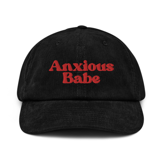 Anxious Babe - Corduroy hat