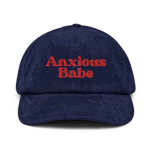 Anxious Babe - Corduroy hat