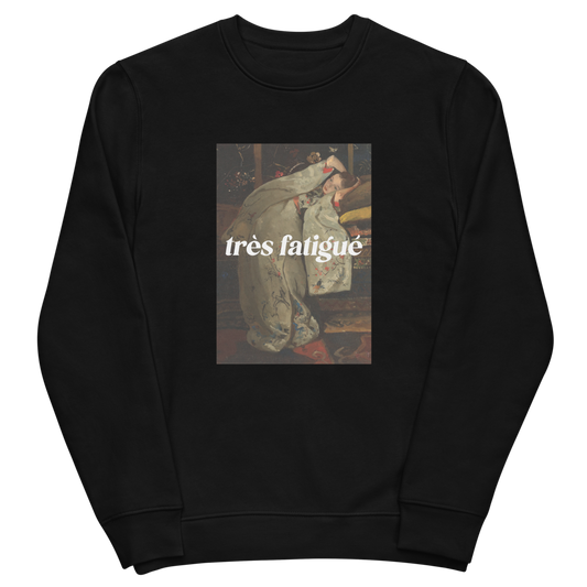 Très Fatigué - Unisex eco sweatshirt