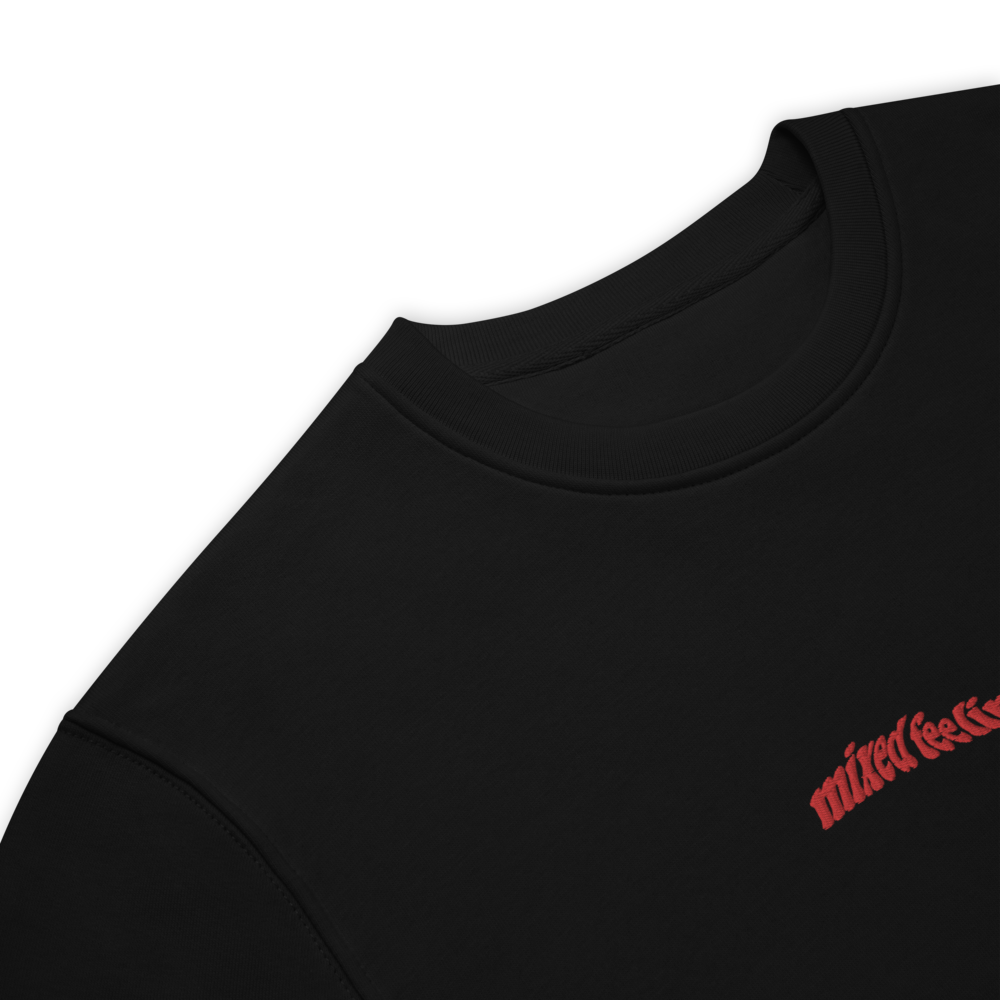 Mixed Feelings - Unisex eco sweatshirt (Embroidered)