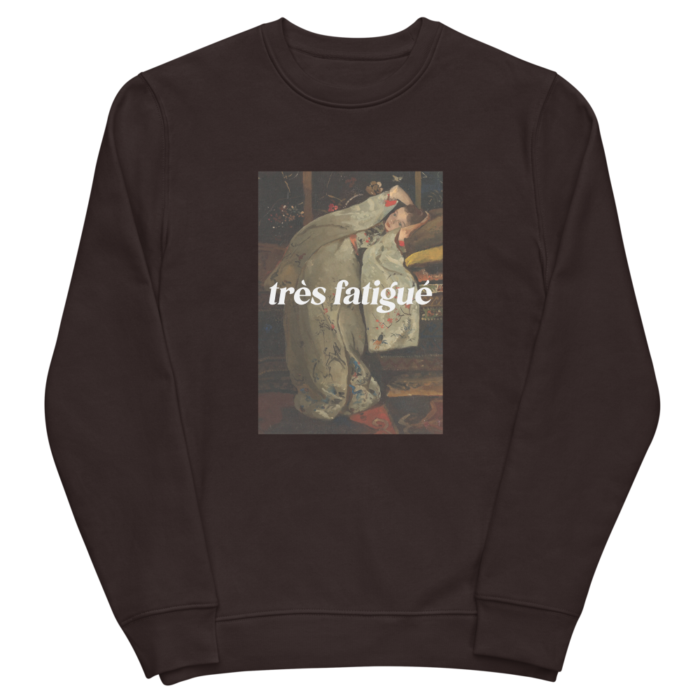 Très Fatigué - Unisex eco sweatshirt