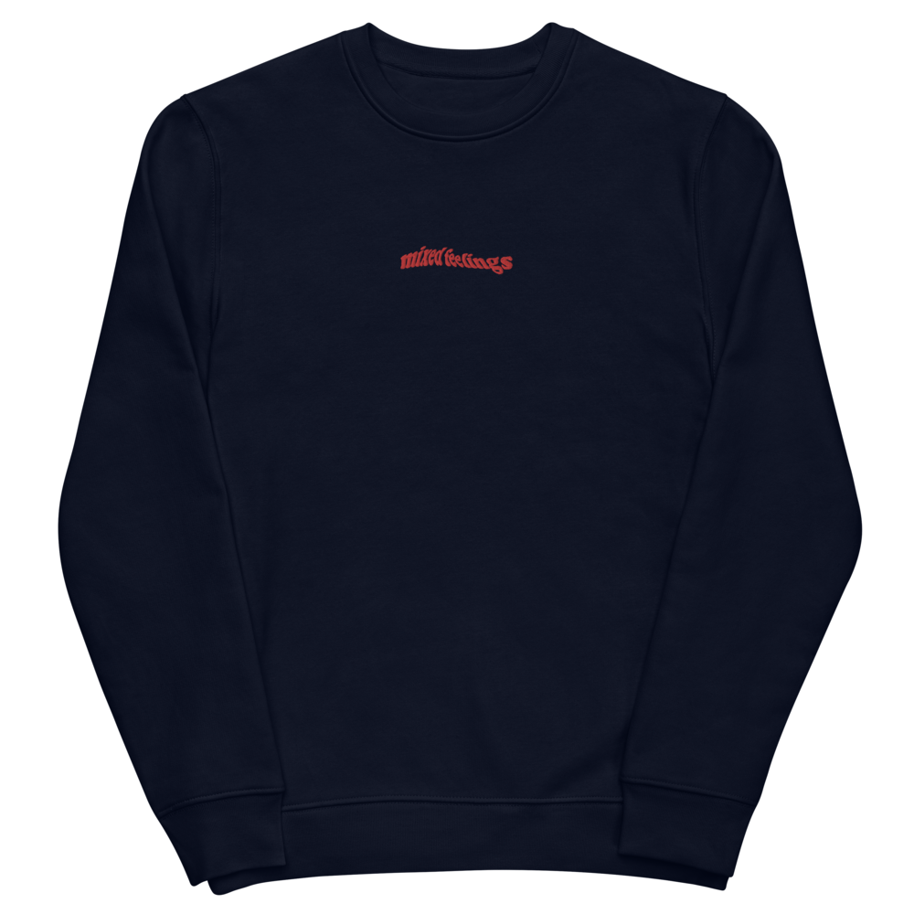 Mixed Feelings - Unisex eco sweatshirt (Embroidered)