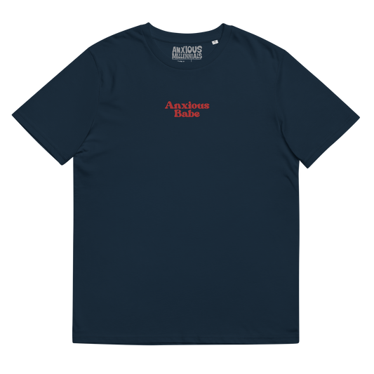 Anxious Babe - Unisex organic cotton t-shirt