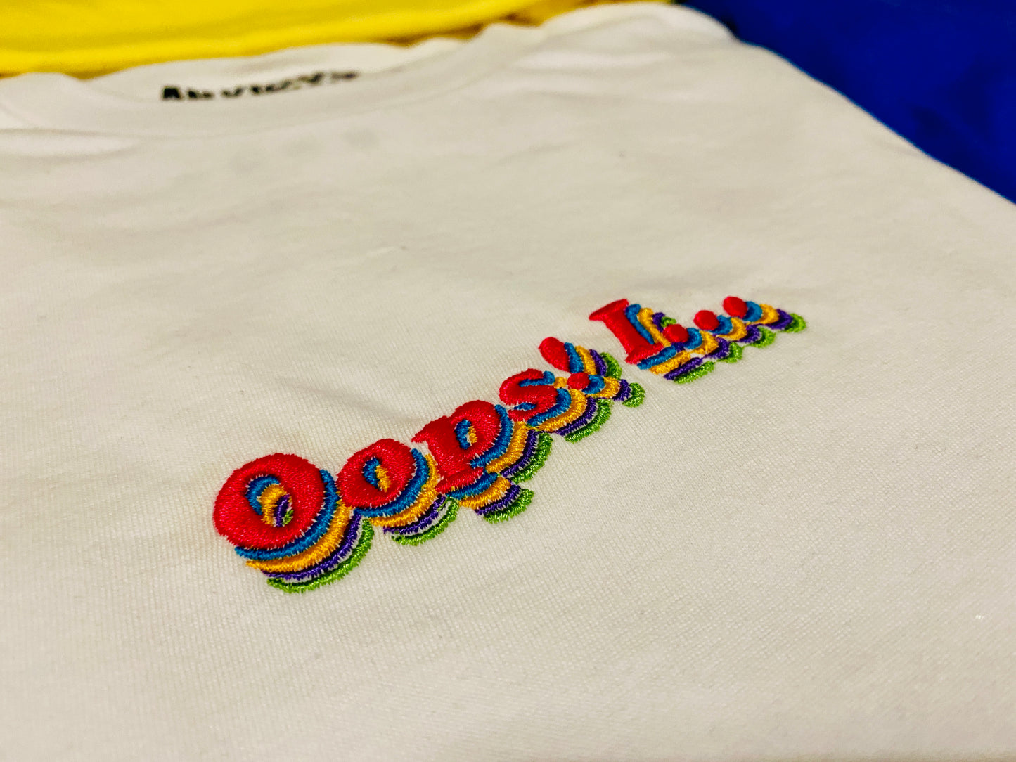 Oops! I... - Unisex T-Shirt (Embroidered)