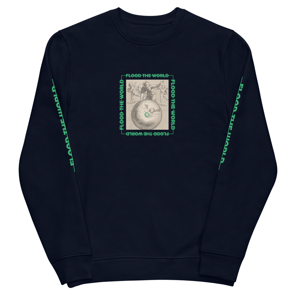 Flood The World - Unisex eco sweatshirt