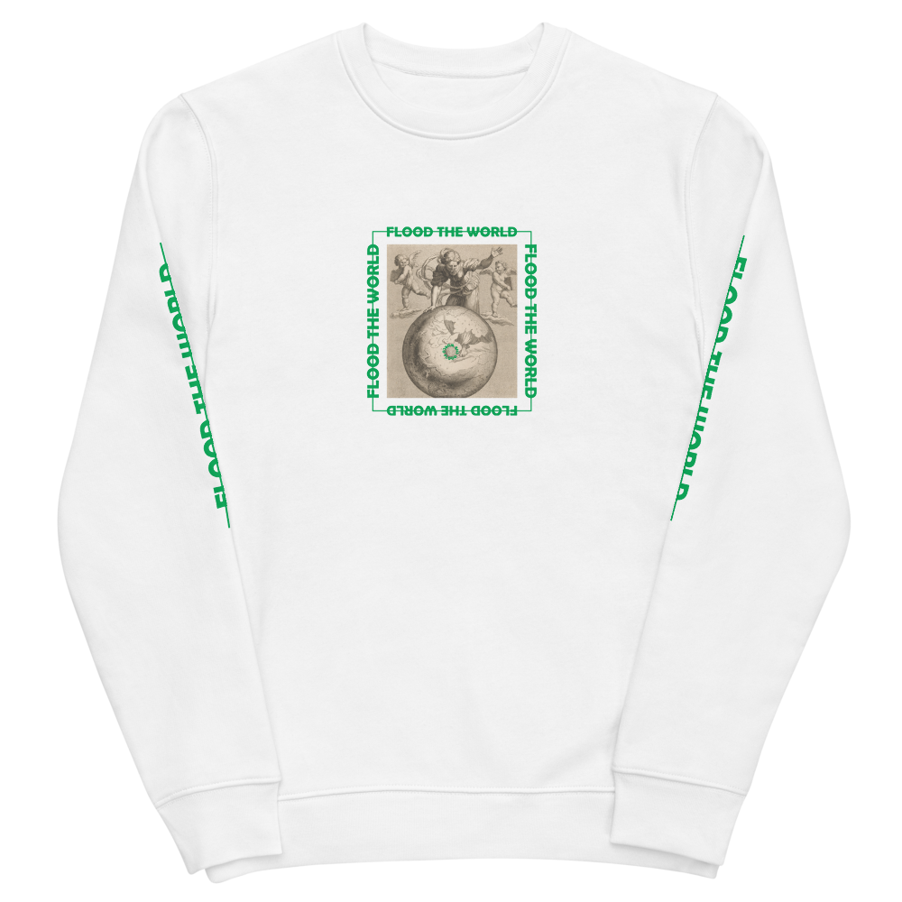 Flood The World - Unisex eco sweatshirt